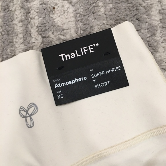 TnAction Tnalife Atmophlex Hi-Rise 7" Shorts in Lilac Cloud XS - Picture 5 of 7